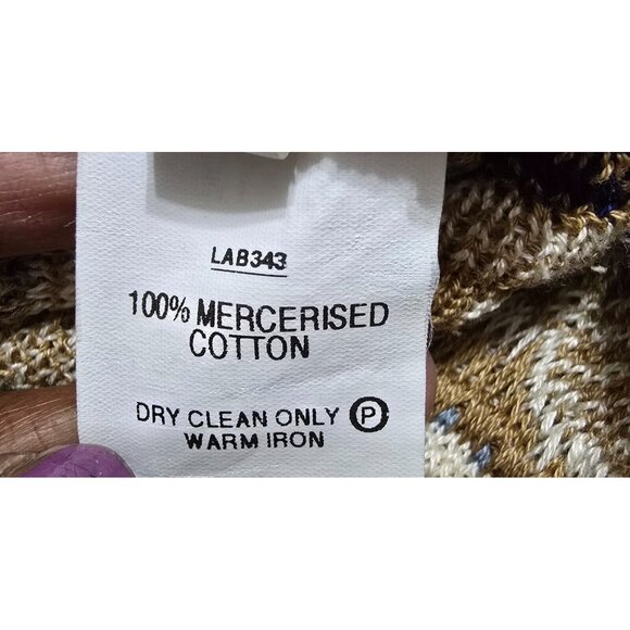 Coogi Australia Mens Brown Chunky Knit Sweater Pullover Long Sleeve Size XL - Picture 6 of 9